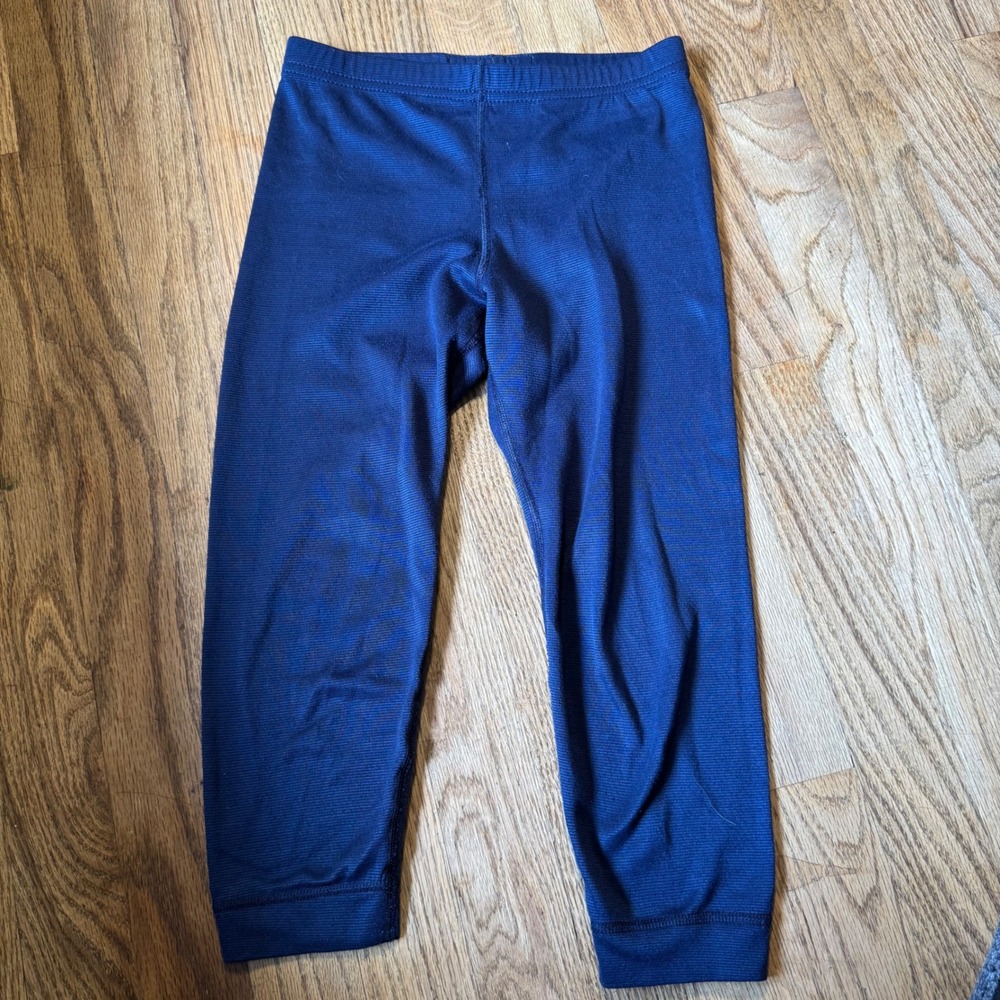 Patagonia Capilene Kids XS Navy Blue Thermal Base Layer Leggings Pants